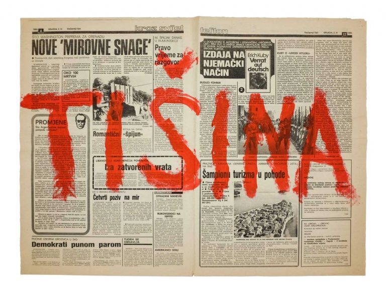 Mladen Stilinović, Tišina, ?