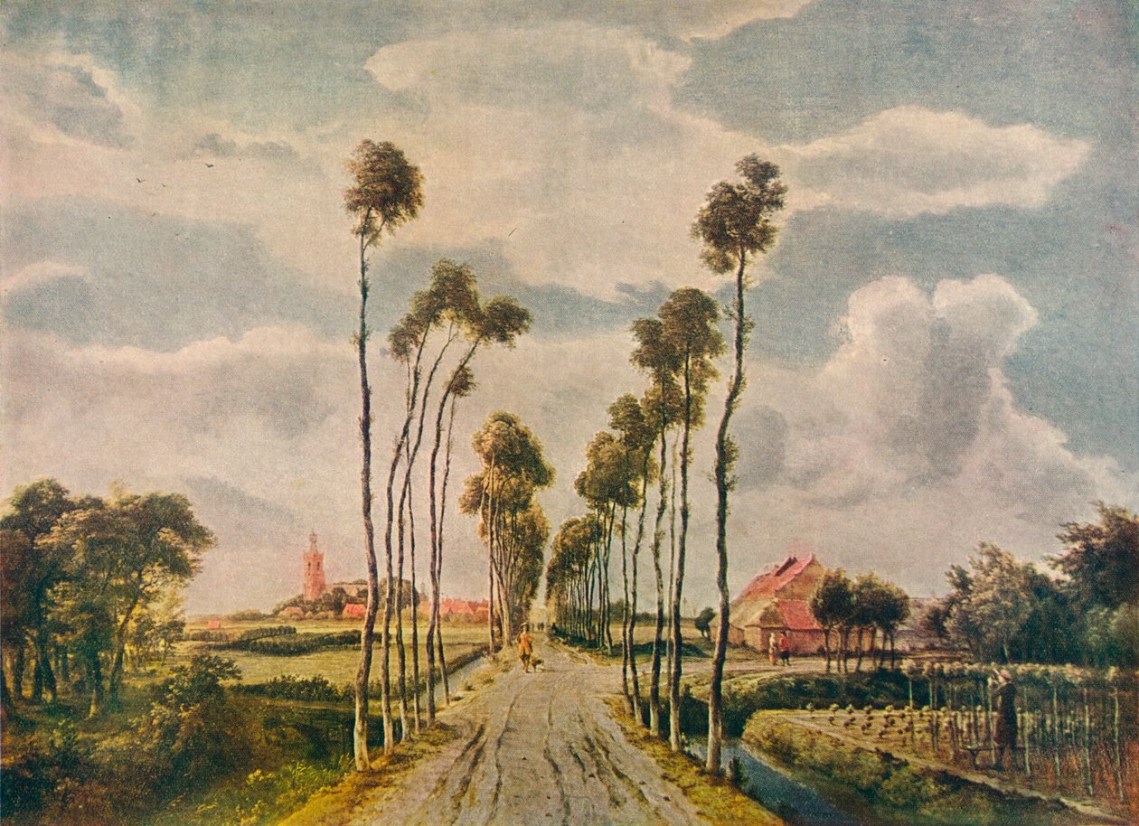 Meindart Hobbema, Aleja u Middelharnisu, 1689.
