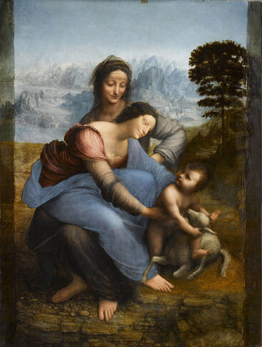 Leonardo da Vinci: Bogorodica sa sv. Anom