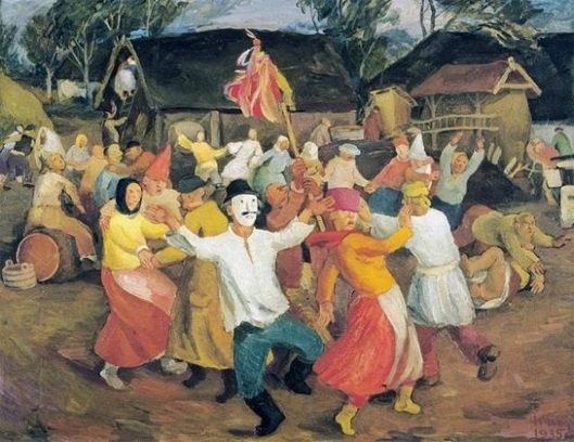 Krsto Hegedušić: Poklade, 1935.