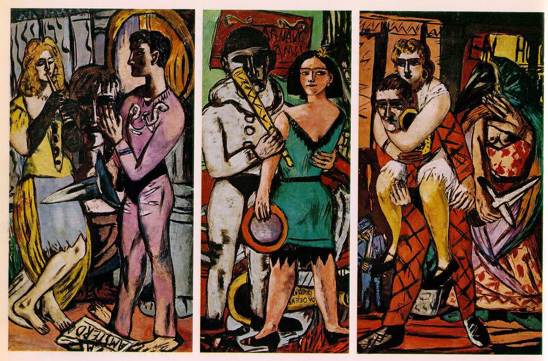 Max Beckmann: Karneval, 1943.