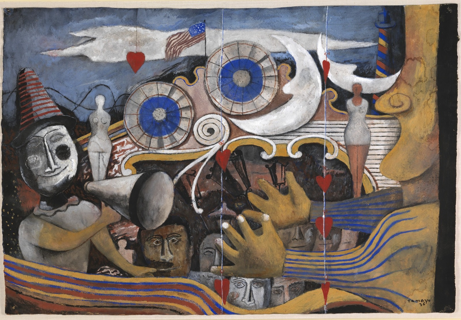 Rufino Tamayo: Karneval, 1936.