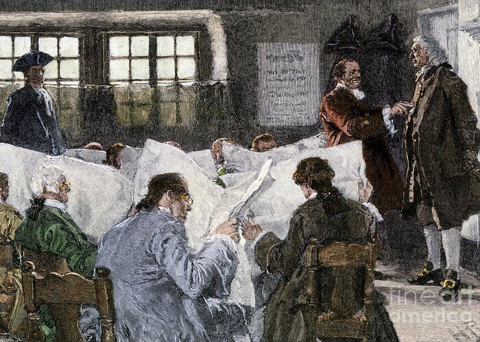 Howard Pyle, Čitaonica (za članak "Old New York Taverns", 1890.